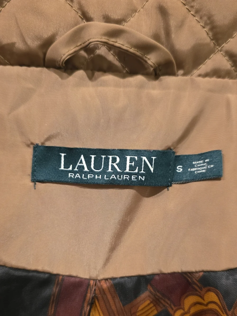 Lauren Ralph Lauren Quilted Jacket - Tan